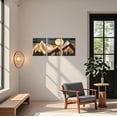 thumbnail image 5 of ZHONGYUTONG Boho Mountain Wall Art 3 Piece Canvas Print Boho Landscape Pictures Wall Decor for Bedroom Modern Artwork Framed (24.00" x 36.00" x 3PCS), 5 of 5