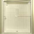 thumbnail image 5 of Arizona Shower Door LSER6065BNCLL 65.38 x 60 in. Leser Lite Euro Enclosure Shower Door with Showerhead Left - Brushed Nickel, 5 of 6