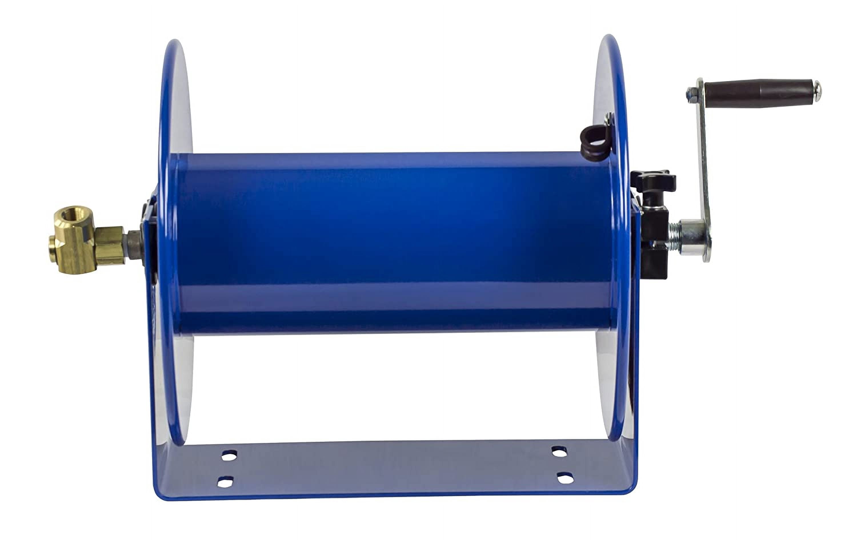 coxreels 112-3-150 compact hand crank hose reel, 4,000 psi, holds 3/8" x 150' length hose, hose not included