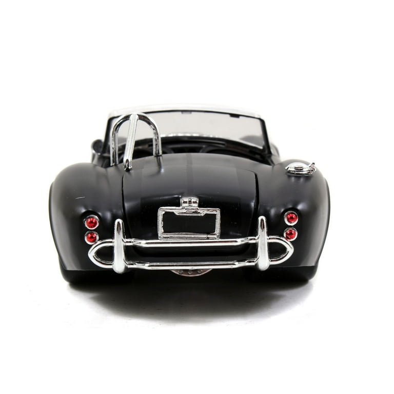 Jada Toys 1965 Shelby Cobra 427 S/C Matt Black 1/24 Diecast
