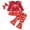 Red, variant on Kogui Girl Outfits Toddler Baby Girl Clothes Ruffle Tops Floral Pants with Cute Headband Outfit Set Size 9 12 Months (Pink,9-12 Months)