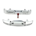thumbnail image 1 of Parachoques delantero y trasero de aleación de aluminio para coche RC, accesorios de actualización de piezas para coche RC Plata, 1 of 5