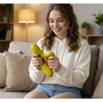 thumbnail image 4 of YiJuHui Stress Relief Toy, Large Pickle Sensory Fidget Toy, Stretchy Squeeze Anxiety Relief, Realistic Food Shaped, Soft TPR Material for Adults, Office Desk Stress Buster, Party Prank Gag Gift, 4 of 9