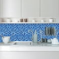thumbnail image 1 of 10pc 3D Crystal Tile Stickers DIY Waterproof Self-Adhesive Wall Stickers HU5275, 1 of 9