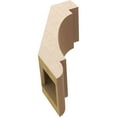 thumbnail image 6 of Ekena Millwork 5"W x 8"D x 12"H Aspen Rough Cedar Woodgrain TimberThane Knee Brace, Primed, 6 of 6