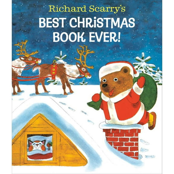 Richard Scarry's Best Christmas Book Ever!, (Hardcover)
