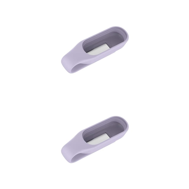 bedienty Silicone Clip Anti-loss Solid Color Replacing Accessory Buckle Holding Cases Holder Case Replacement for No.3 2Set