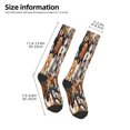 thumbnail image 2 of KLL various dog breeds Print Cool Socks Men's Women's Crew Socks Funny Crazy Novelty Stockings, 2 of 6