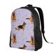 thumbnail image 2 of Fotbe German Shepherd Dog Mochila de Viaje para Laptop, Mochila Ejecutiva Delgada y Resistente 15.6", 2 of 8