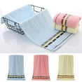 thumbnail image 2 of PEIBang Cotton Hand Towels,Super Soft and Absorbent Towels for Bath,Decorative Shower Towels for Bathroom,13x29 Inches, 2 of 5