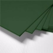 GREEN Corrugated Plastic 18" x 24" 4mm Coroplast yard signs blank PACK OF 5 NEW