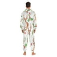 thumbnail image 3 of 1 Piece Adult Onesie Pajamas Cozy & Loose-Fit Sleepsuit Loungewear with Pockets Christmas Deer Pattern X-Large, 3 of 7