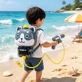 thumbnail image 4 of Cevemin Backpack Water Gun - Large Capacity Water Soaker Pull-Pressure Backpack Water Toy for Summer Outdoor Pool Beach Party, 4 of 5