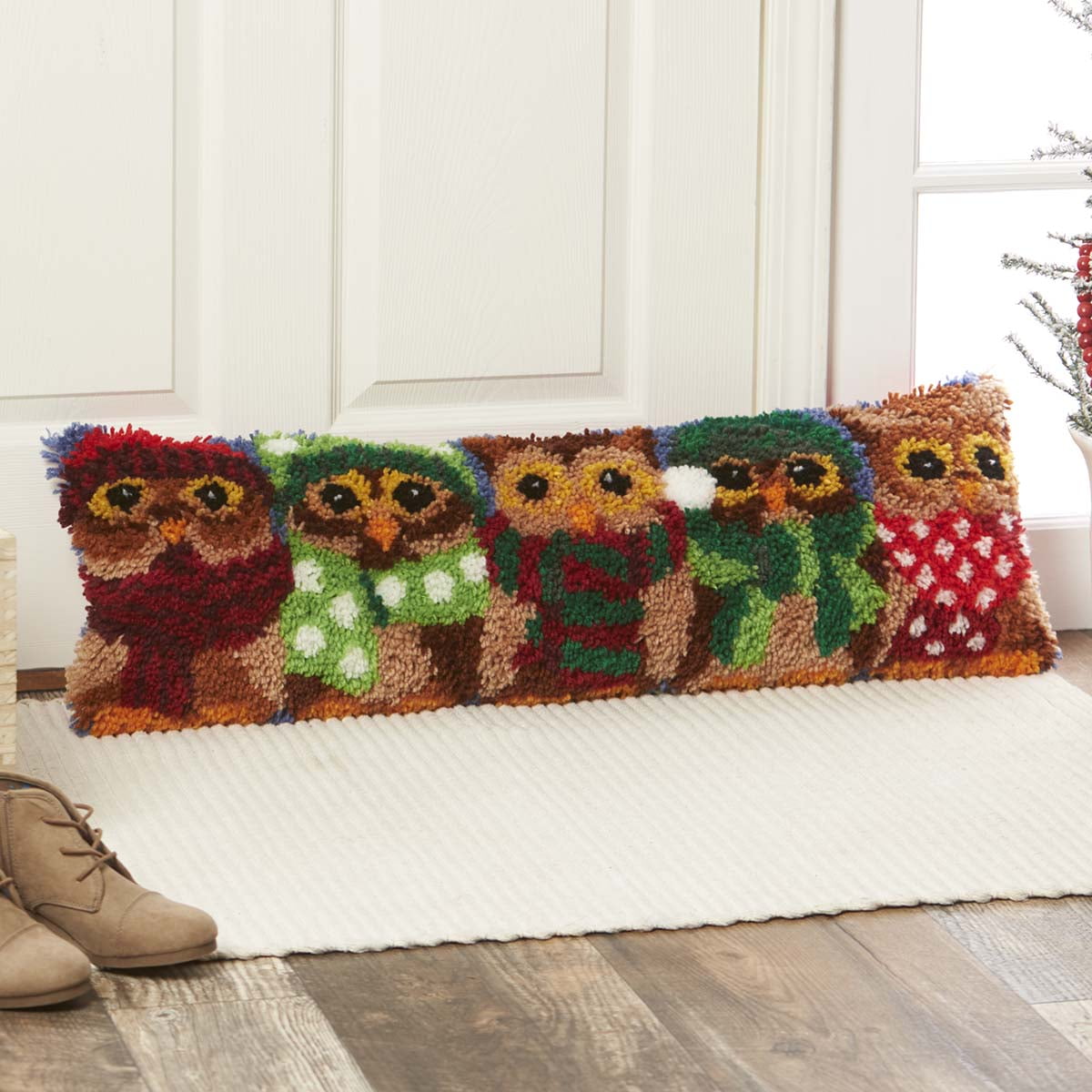 Herrschners® Winter Owls Draft Dodger Latch Hook Kit - Walmart.com