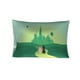 thumbnail image 1 of Funda de almohada Franco Wicked Elphaba y Glinda satinada 20x30, 1 of 4