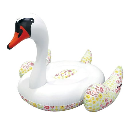 IT'S HUGE Inflatable Swan Swimming Pools Swim Floatation