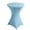 Blue4, variant on Cozival Round Table Cover, Cocktail Tablecloth - 43.3X23.6 Inch Stretch Spandex Round Table Cover, Wrinkle-Resistant for Wedding/Banquet/Birthday Party, Stretch Tablecloth, A