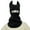 A, variant on Color Matching Design Handmade Horn Hat Soft Winter Warmer Knitted Hat Cold Winter Presents for Students Teenagers