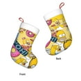 thumbnail image 3 of Simpsons Christmas Stocking Xmas Decorative Sock Double-Sided Print Hanging Gift Sock For Party & Tree Decoration 1pcs, 3 of 8