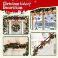 thumbnail image 2 of Waipfaru 16Pcs Christmas Ball Ornaments,3.15" Shatterproof Hanging Xmas Ornaments Set for Christmas Holiday Party Decoration, 2 of 7