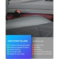 thumbnail image 2 of Leather Car Seat Gap Filler Universal for Car Truck SUV to Block The Gap Between Seat and Console Stop Things from Dropping 2 Sets Black, 2 of 14