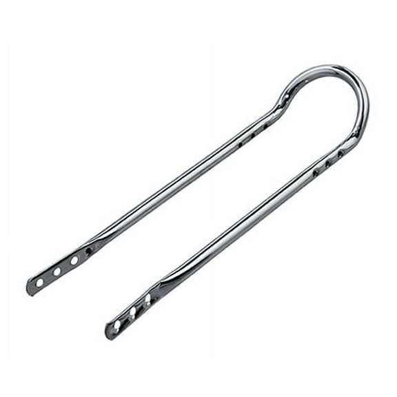 Lowrider Short Back 20" Sissy BAR Chrome. Bike Part, Bicycle Part, Bike Accessory, Bicycle Accessory