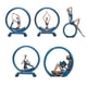 thumbnail image 2 of Yoga, Adorno De Resina, Esculturas De Pose De Yoga Para Niña, Decoración De Escritorio Para Armario De Casa seitruly HA044452-02, 2 of 6