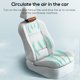 thumbnail image 3 of Powerful Car Back Pillow Fan with Three Wind Power Levels and USB Plug, 3 of 11