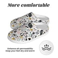 thumbnail image 6 of Lsque Puppy Pattern Womens Comfort Cotton on Scuff With Memory Foam and Anti-skid Sole Slipper-40/41, 6 of 7