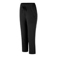 thumbnail image 6 of Sngxgn Women's Wide Leg Sweatpants Fall Casual High Wasited Pants(Black,L), 6 of 6