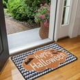 thumbnail image 2 of Pumpkin Spooky Non-Skid Welcome Mats 30x17 Inch Happy Halloween Nonskid Welcome Mat Layered Door Mats for Entryway Porch Entryway Kitchen, 2 of 7
