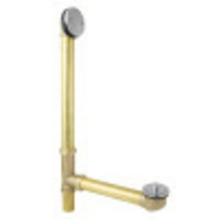 UPC 663370009129 product image for Kingston Brass DLL3181 23  Lift and Turn Tub Waste and Overflow  20 Gauge  Polis | upcitemdb.com