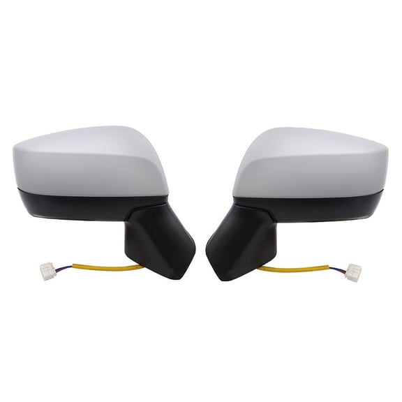 New Door Mirror Pair Fits Subaru Legacy 2015-16 91036Al11A 91036Al10A Su1321141