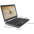 thumbnail image 3 of Restored Dell Black 13.3" Latitude E6320 WA5-0975 Laptop PC with Intel Core i5-2520M Processor, 8GB Memory, 128GB Solid State Drive and Windows 10 Home (Refurbished), 3 of 4