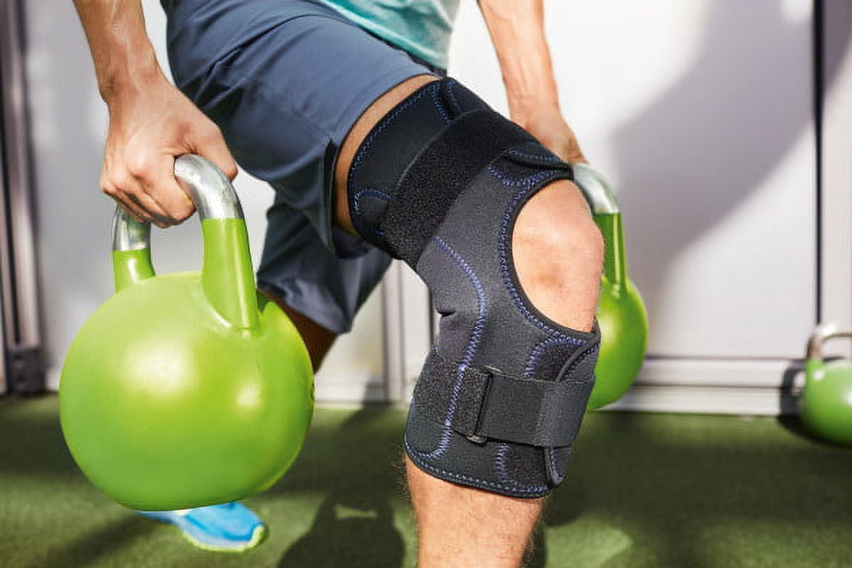 Actimove Knee Brace, Wrap Around, Simple Hinges, Condyle Pads, XXX-Large (24″ - 26″)