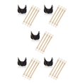 thumbnail image 3 of Guardurnaity 4Pcs Bags Chains Replacement Gold Metal Shoulder Purse Adjustable Belt DIY Clothing Accessories Straps Handbags Messenger Type2, 3 of 5
