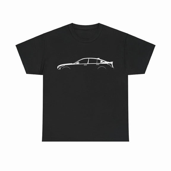 VINTAGE Cadillac CT5-V Blackwing Silhouette Car T-shirt