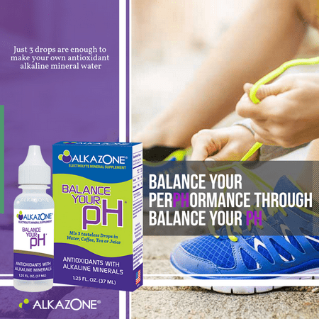 Alkazone Alkaline Booster Drops With Antioxidant - 1.25 Oz
