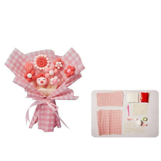 Flower Craft Kit Crafts Supplies Kit For Girls Beginner DIY Crafts For Kids Feel Craft Kits On Mothers Day