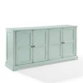 thumbnail image 2 of 60 in. Holbrook Glass Door Sideboard, Distressed Seafoam Blue, 2 of 2