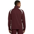 thumbnail image 2 of Sport-Tek Men's Comfortable Tricot Track Athletic Jacket, 2 of 6