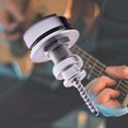 thumbnail image 3 of Cerraduras Correa Guitarra Con Tornillos Montaje 2 Uds. Cerradura Correa Seguridad (plateada), 3 of 9