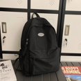 thumbnail image 3 of MesaSe Simple Casual Backpack Multilayer School Bookpack for Laptop Book (Black), 3 of 7