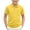 Yellow, variant on WQNVRNR Boys Short Sleeve Shirt- Button Collar Uniform Pocket Summer Tops Black Size 3