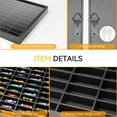 thumbnail image 5 of 1/64 Diecast Display Case Car Wall-Mount Case Model Car Display Showcase Cabinet Rack with Acrylic Door, 5 of 7
