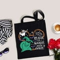 thumbnail image 5 of Ready To Boogie With Oogie, Disney Spooky Canvas Tote Bag, Nightmare Before Christmas Gift, Trick or Treat Bag, 5 of 5