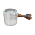 thumbnail image 2 of Taza de vidrio para espresso con pico y mango de madera, taza medidora de concentración portátil 200 ml, 2 of 9