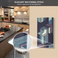thumbnail image 5 of Yayeee Blank Wall Plate Cover 1-Gang 4.5"x2.7" Home Unused Decorative Outlet, Cube Stripes, 5 of 7