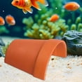 thumbnail image 6 of oshhni Reptile Hide Ornament Decorative Turtle Hidden for Gecko Reptiles Amphibians L L, 6 of 8