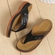 thumbnail image 4 of Amzcrzy Zapatos de mujer,Zapatos de mujer,Zapatillas de mujer, Sandalias ortopédicas para mujer, chanclas de cuña, sandalias de playa exteriores, zapatos cómodos con suela ergonómica Sandalias Mujer, 4 of 8